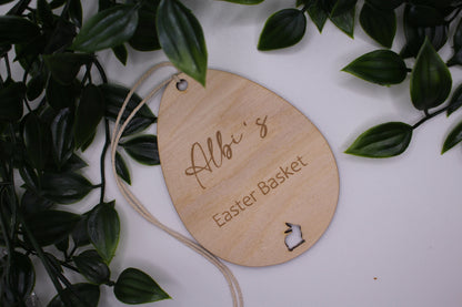 Easter Egg Name Tag